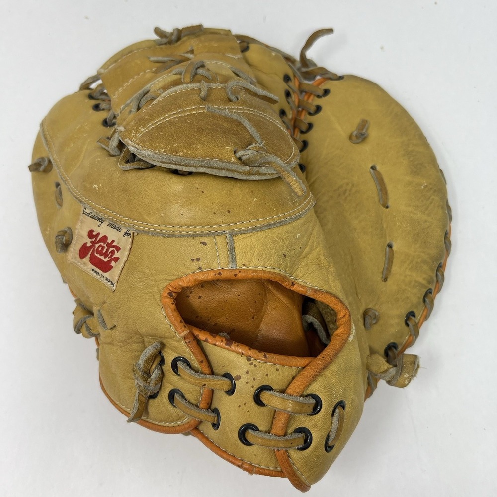 Katz Men's First Baseman Baseball Glove Left handed Leather Professional Japan